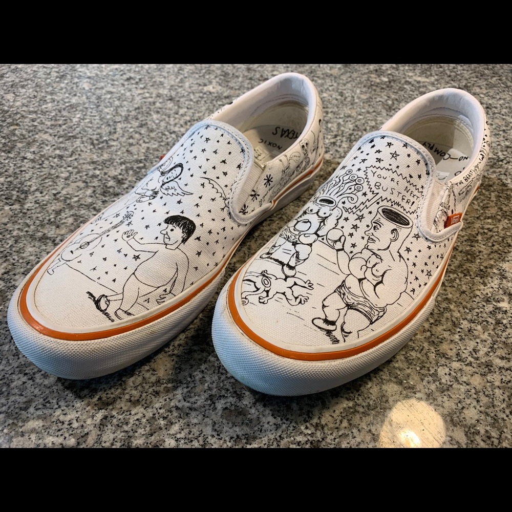 Vans Old Skool Pro Slip-Ons Size 10.5